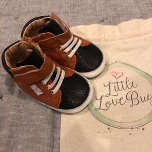 Little love bug leather weatherproof soft sole